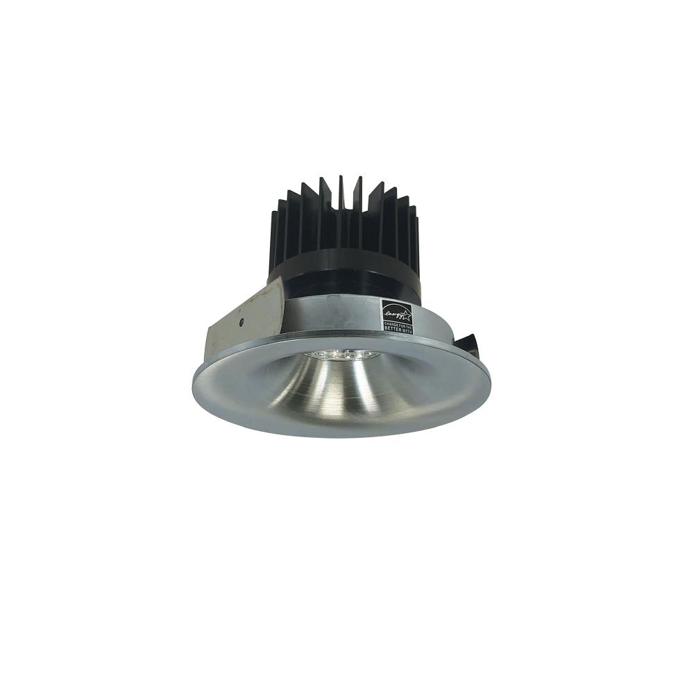 4" Iolite LED Round Bullnose, 1500lm/2000lm/2500lm (varies by housing), 2700K, Natural Metal