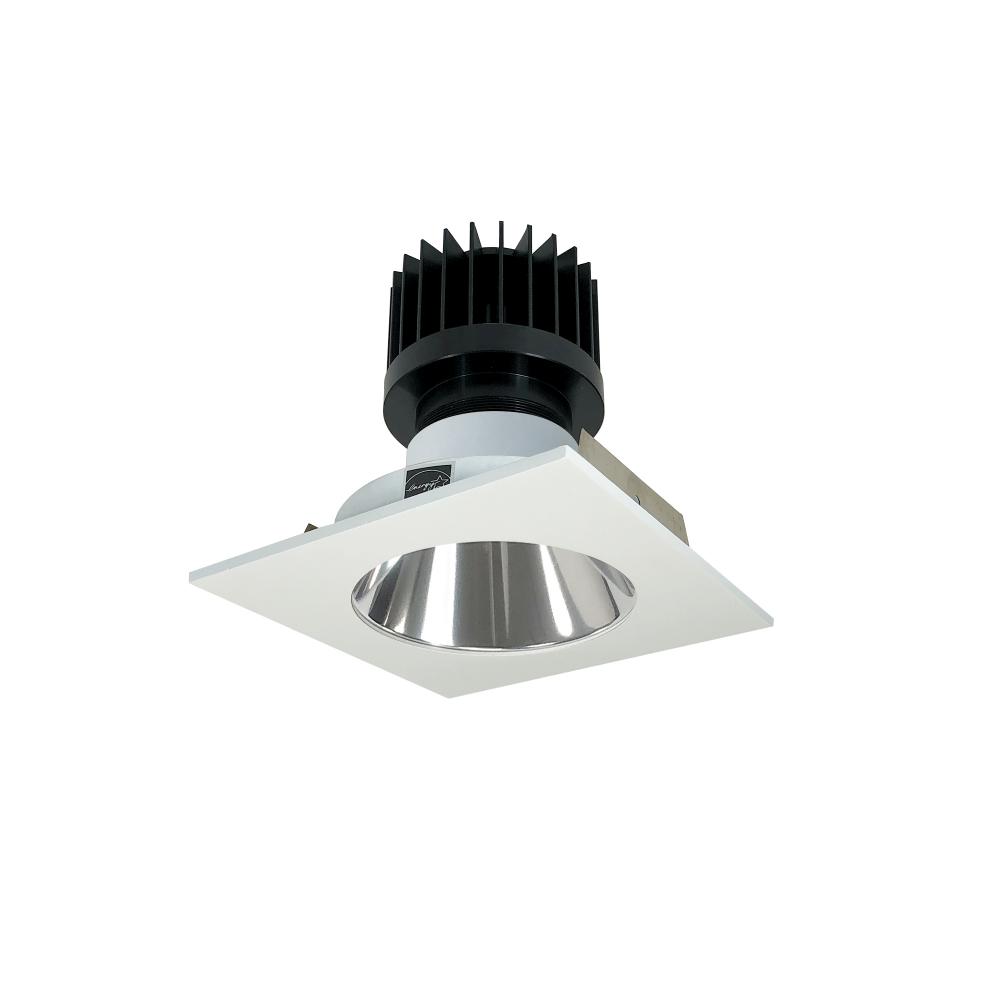 4" Iolite LED Square Reflector with Round Aperture, 1500lm/2000lm/2500lm (varies by housing),