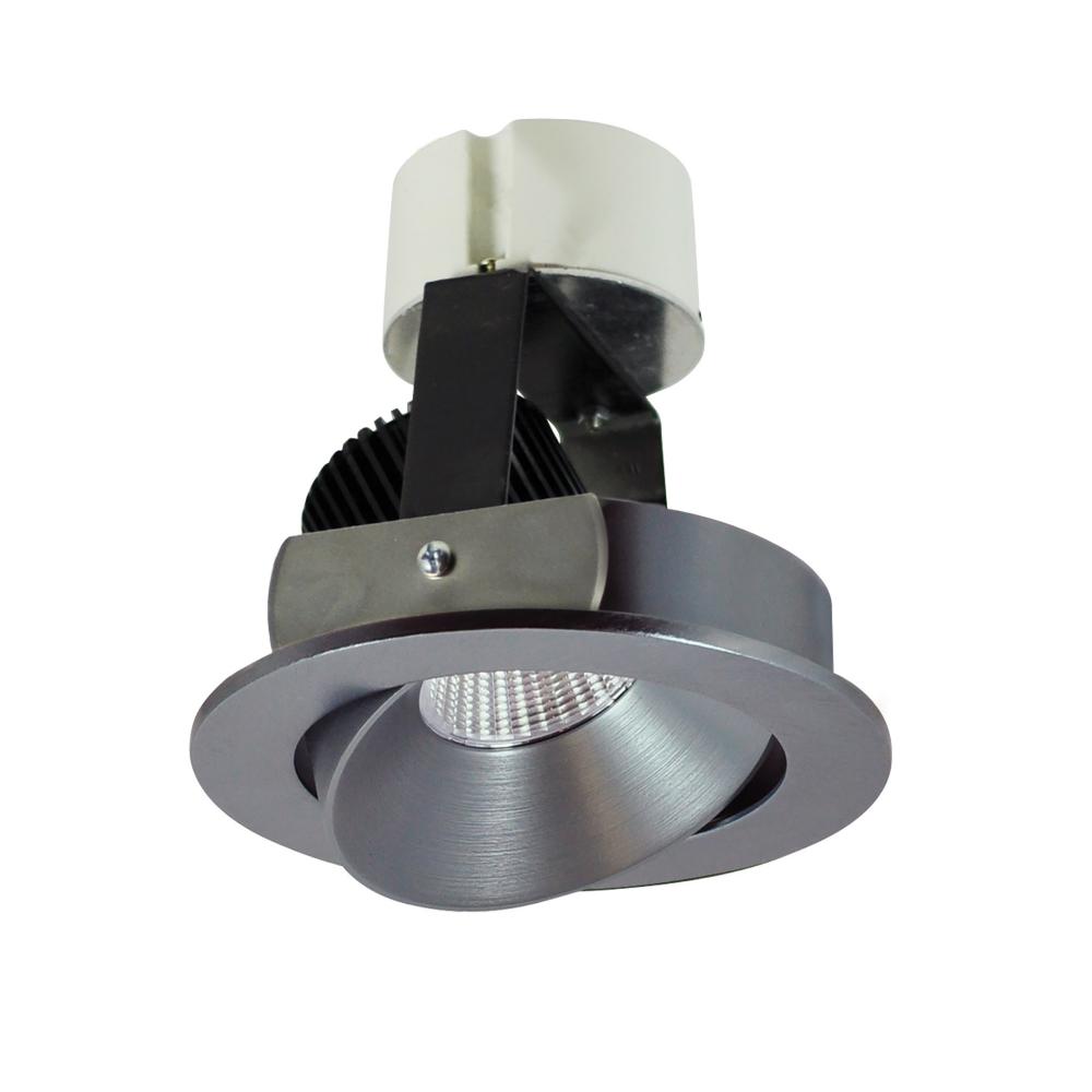 4" Iolite LED Round Adjustable Cone Retrofit, 800lm / 12W, Comfort Dim, Natural Metal Reflector