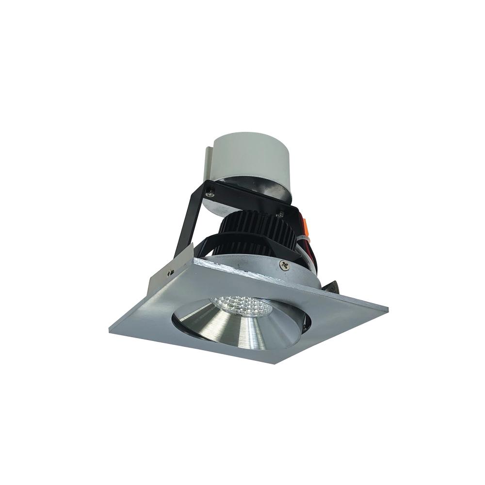 4" Iolite LED Square Adjustable Cone Retrofit, 800lm / 12W, Comfort Dim, Natural Metal Reflector