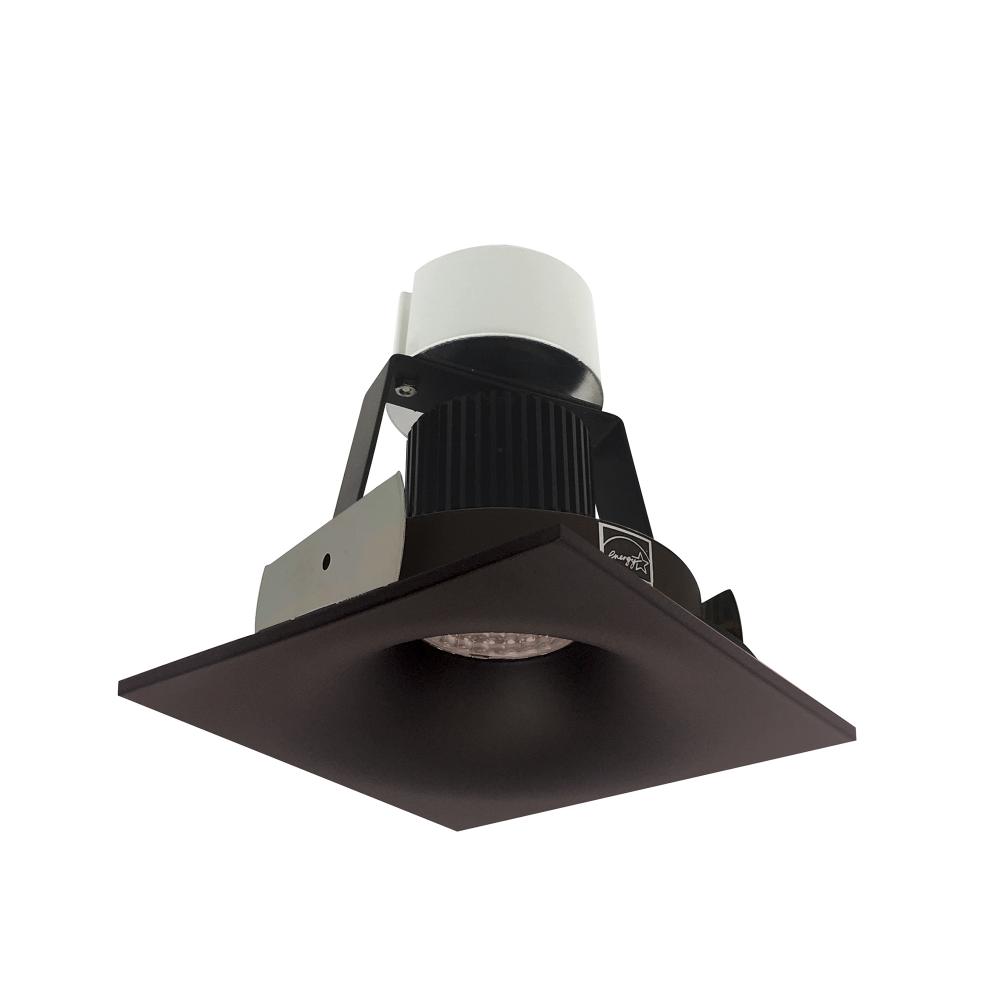 4" Iolite LED Square Bullnose Retrofit, 1000lm / 12W, 3000K, Bronze Finish