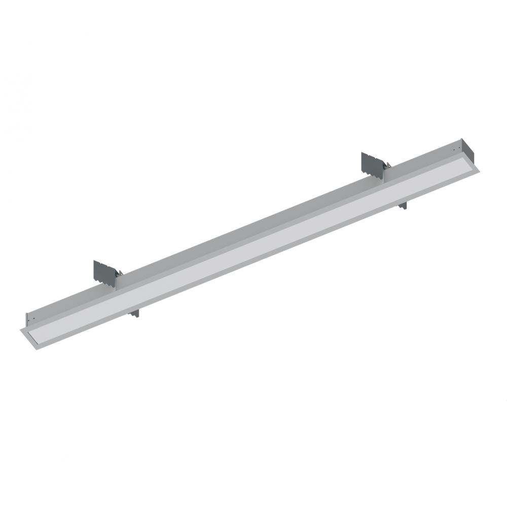 4' L-Line LED Recessed Linear, 4200lm / 3000K, Aluminum Finish