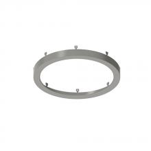 Nora NELO-8RBN - 8" Decorative Metal Ring for NELO-8RTWMPW, Brushed Nickel Finish