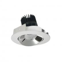 Nora NIO-4RC27XCMPW/HL - 4" Iolite LED Round Adjustable Cone Reflector, 1500lm/2000lm/2500lm (varies by housing), 2700K,