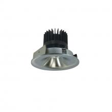 Nora NIO-4RNB27XNN/HL - 4" Iolite LED Round Bullnose, 1500lm/2000lm/2500lm (varies by housing), 2700K, Natural Metal