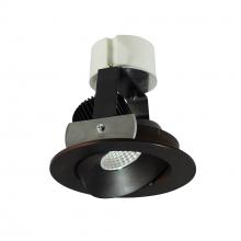 Nora NIR-4RC30XBZ/10 - 4" Iolite LED Round Adjustable Cone Retrofit, 1000lm / 12W, 3000K, Bronze Reflector / Bronze