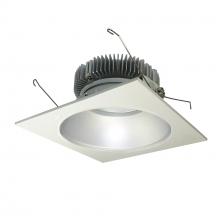 Nora NLCB2-6532027HZW - 6" Cobalt Dedicated High Lumen Square/Round, 2000lm, 2700K, Haze Reflector / White Flange