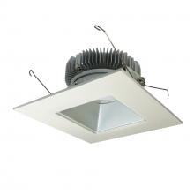 Nora NLCB2-6562027HZW - 6" Cobalt Dedicated High Lumen Square/Square, 2000lm, 2700K, Haze Reflector / White Flange