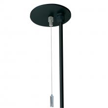 Nora NLINSW-PCCB/6W - 8' Pendant Power & Aircraft Mounting Kit for NLINSW Series, Black Finish, Wired for EM