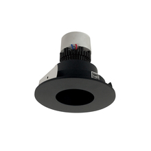 Nora NPR-4RPHCDXBB - 4" Pearl LED Round Pinhole Retrofit, 800lm / 12W, Comfort Dim, Black Pinhole / Black Flange