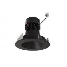 Nora NPRLV-4RNDCCDXBB - 4" Pearl 12V LED Round Retrofit Reflector, 700lm / 10W, Comfort Dim, Black Reflector / Black