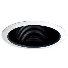 Nora NTM-513B - 5" Airtight Black Baffle Cone w/ White Flange