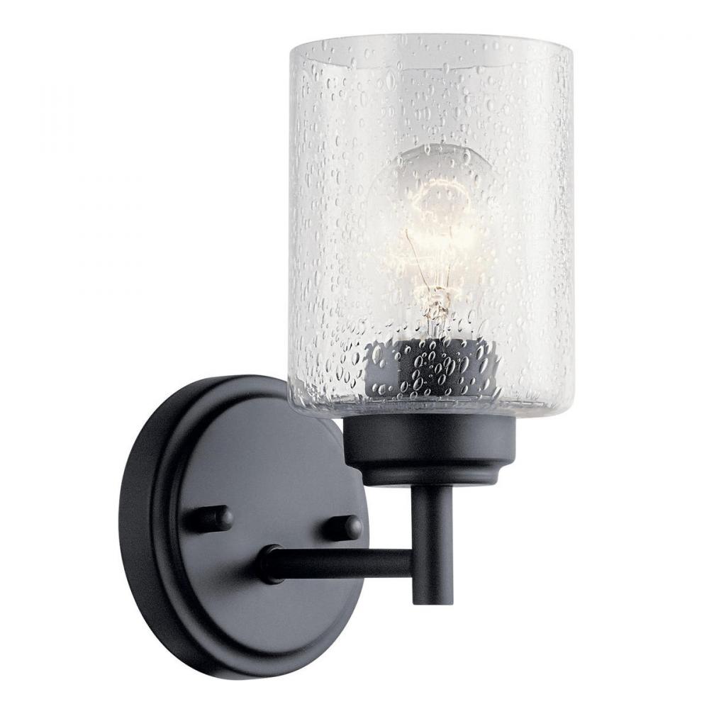 Winslow 1 Light Wall Sconce Black