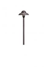 Kichler 15457AZT - 12V Pierced Dome Path Light Textured Architectural Bronze