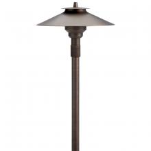 Kichler 15503CBR - 12V Large Adjustable Height Path Light Centennial Brass