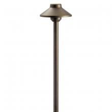 Kichler 15505CBR - Stepped Dome Path Light Centennial Brass