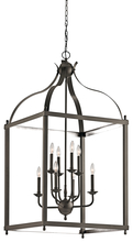 Kichler 42591OZ - Larkin 47.75" 8 Light Pendant in Olde Bronze