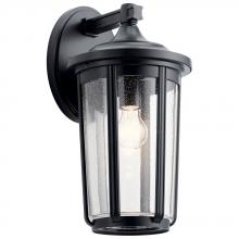Kichler 49894BK - Fairfield 17.25 inch 1 Light Wall Light in Black