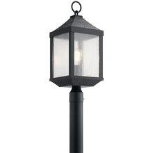 Kichler 49987DBK - Springfield 1 Light Post Light Distressed Black