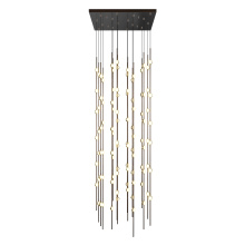 Sonneman 2165.33W-22-J20 - Andromeda 24" Square LED Pendant (2200K) w/20' Cords