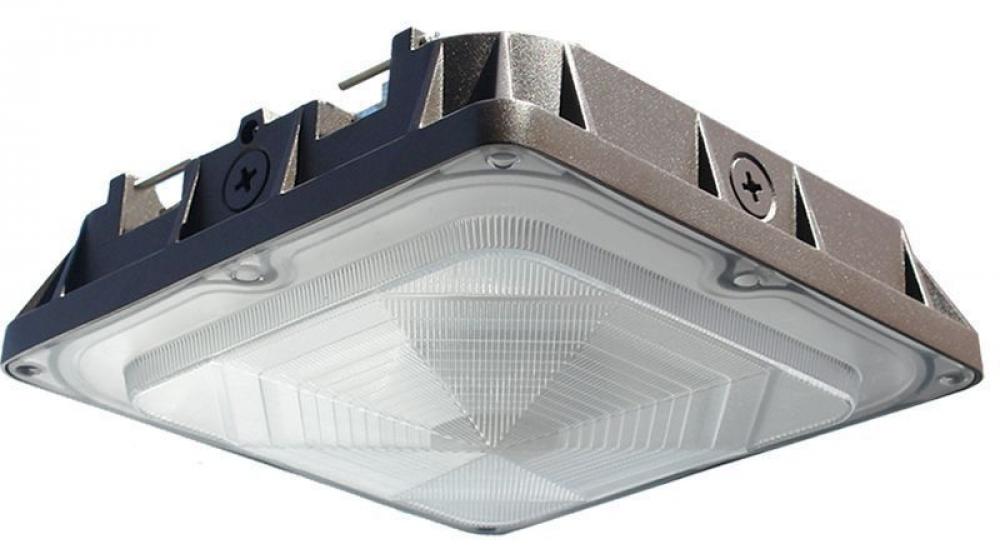 X-GEN SURFACE CANOPY LG HOUSING ADJ. 30W-80W 30K 120-277V 0-10V