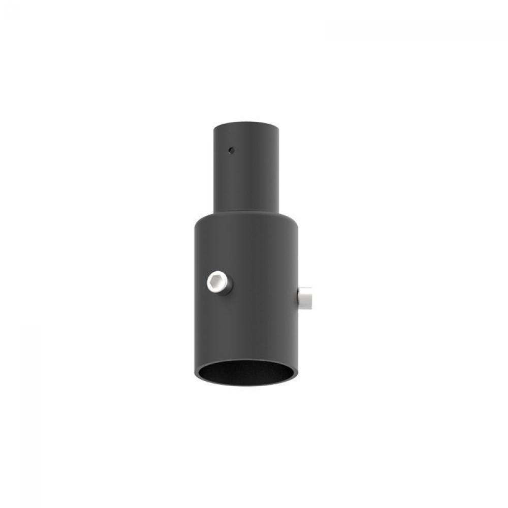 DAB 2in POLE ADAPTER FOR 1 BELL ARM, BLACK