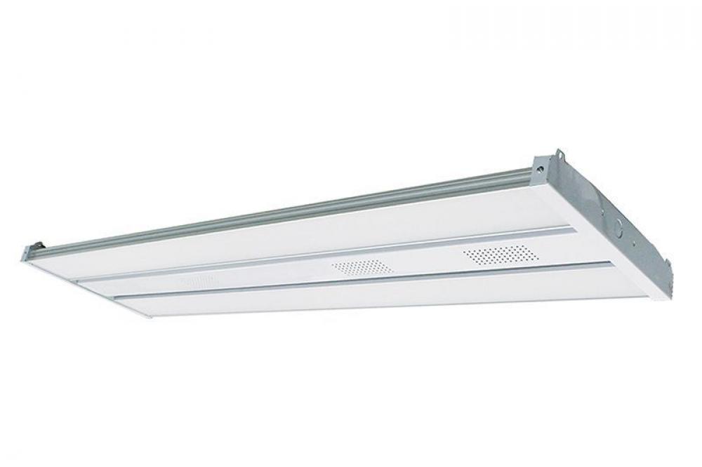 G4 DIMMABLE LINEAR HIGHBAY 120LM/W, TUNABLE 300/250/200W, 5000K 120-277V, FROSTED PC LENS