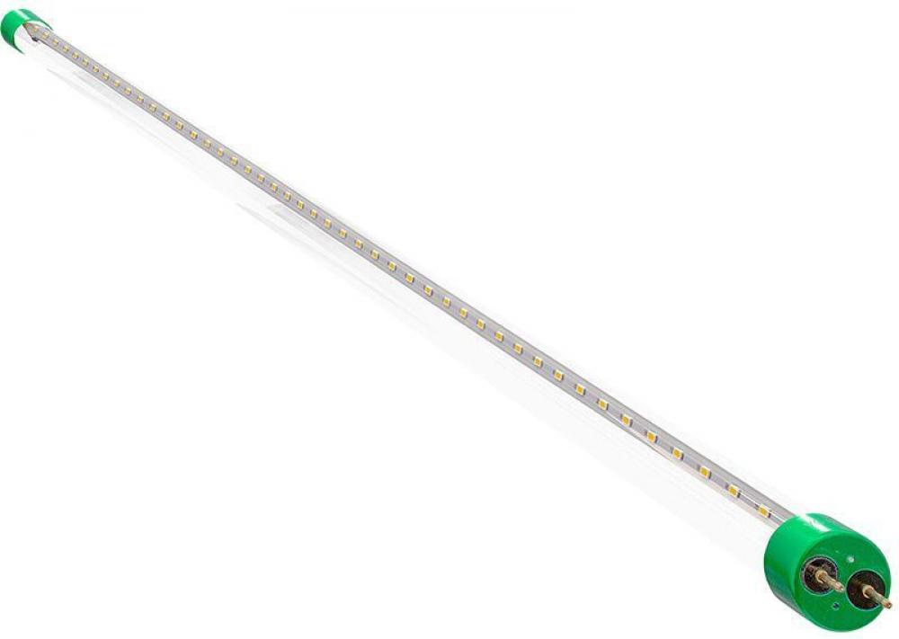 LED T8 4FT , 18W , 2160 LM , 5000K , CLEAR GLASS , TYPE A+B , , UL LISTED , DLC, NON DIMMABLE (12 pa (12 pack)