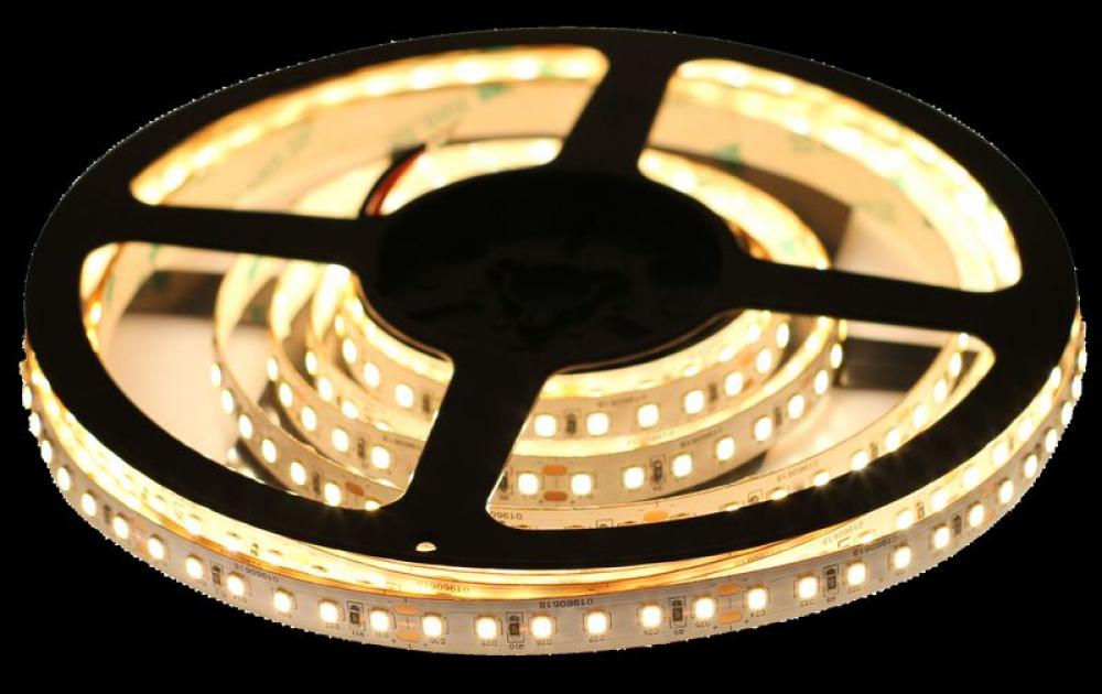 UL Listed LED Ribbon 2835 120LED 3000K IP20 CRI>90. 24V 28.8W/m.10MM PCB led strip 620 lm/Ft 8.8W/Ft