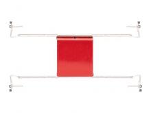 Westgate MFG C3 ICF4SJBB - 4" SQ IC AIRTIGHT FIRE-RATED RED JUNCTION BOX, 2-3/8in DEEP, WITH HANGER BARS (24 pack)