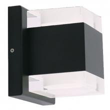 Westgate MFG C3 LRS-J-MCT-C90-BK - DECORATIVE OUTDOOR WALL LIGHT, SOLID ACRYLIC, 20W TUNE 30/40/50K C90, BLACK