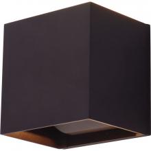 Westgate MFG C3 LRS-Q-MCT5-BR - OUTDOOR CUBE LIGHT WITH BEAM-ANGLE FINS 15W 600LM 5CCT DIM, BRONZE