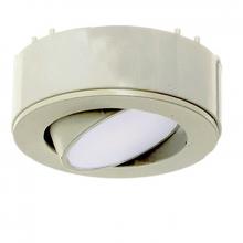 Westgate MFG C3 PL120ADJ-30K-BN - 120V ADJ. SLIM PUCK LIGHT, ETL, 3000K, BRUSHED NICKEL