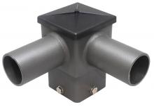 Westgate MFG C3 PSS4T90HTZ - SQUARE HORIZONTAL TENON, BRONZE, SLIPS ON 4" POLE, NO ADAPTOR NEEDED