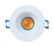 Westgate MFG C3 RDL2S-BF-MCT-WH - 2" LED Round Recessed Baffle Light w/ External J-Box, White, 8W, 30K/40K/50K, CRI90, Dimmable