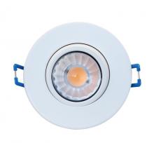 Westgate MFG C3 RDL3S-ADJ-27K-WH - 3" ROUND ADJUSTABLE RECESSED LIGHT, 120V, 8W, 550LM, 2700K, CRI90, DIMMABLE