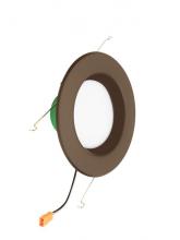 Westgate MFG C3 RDL6-ST-MCT5-ORB - 6in 14W 1140LM RECESS TRIM 27/30/35/40/50K SMOOTH, ES JA8, ORB BRONZE