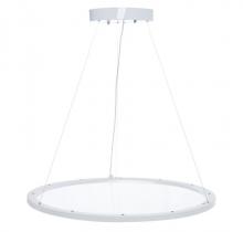 Westgate MFG C3 SRPL-40W-50K-D - LED SUSPENDED UP/DOWN CLEAR ROUND PANEL LIGHT