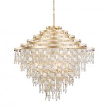 Varaluz 377C16FG - Kalani 16-Lt Chandelier - French Gold