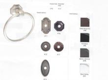 Emtek 2701-11-DB - TUSCANY BRONZE TOWEL RING