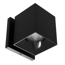 WAC US W4S-NCS-BKBK - Zoron Square Wall Mount