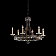 Schonbek 1870 ER1006N-23H - Early American 6 Lights 110V Chandelier in Etruscan Gold with Clear Heritage Crystal