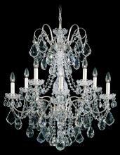 Schonbek 1870 3657-23S - New Orleans 10 Light 120V Chandelier in Etruscan Gold with Clear Crystals from Swarovski