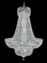 Schonbek 1870 6618-40O - Petit Crystal Deluxe 23 Light 120V Pendant in Polished Silver with Optic Crystal