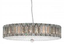 Schonbek 1870 6674O - Plaza 21 Light 120V Pendant in Polished Stainless Steel with Optic Crystal