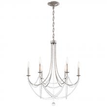 Schonbek 1870 RJ1006N-22O - Verdana 6 Light 120V Chandelier in Heirloom Gold with Clear Optic Crystal