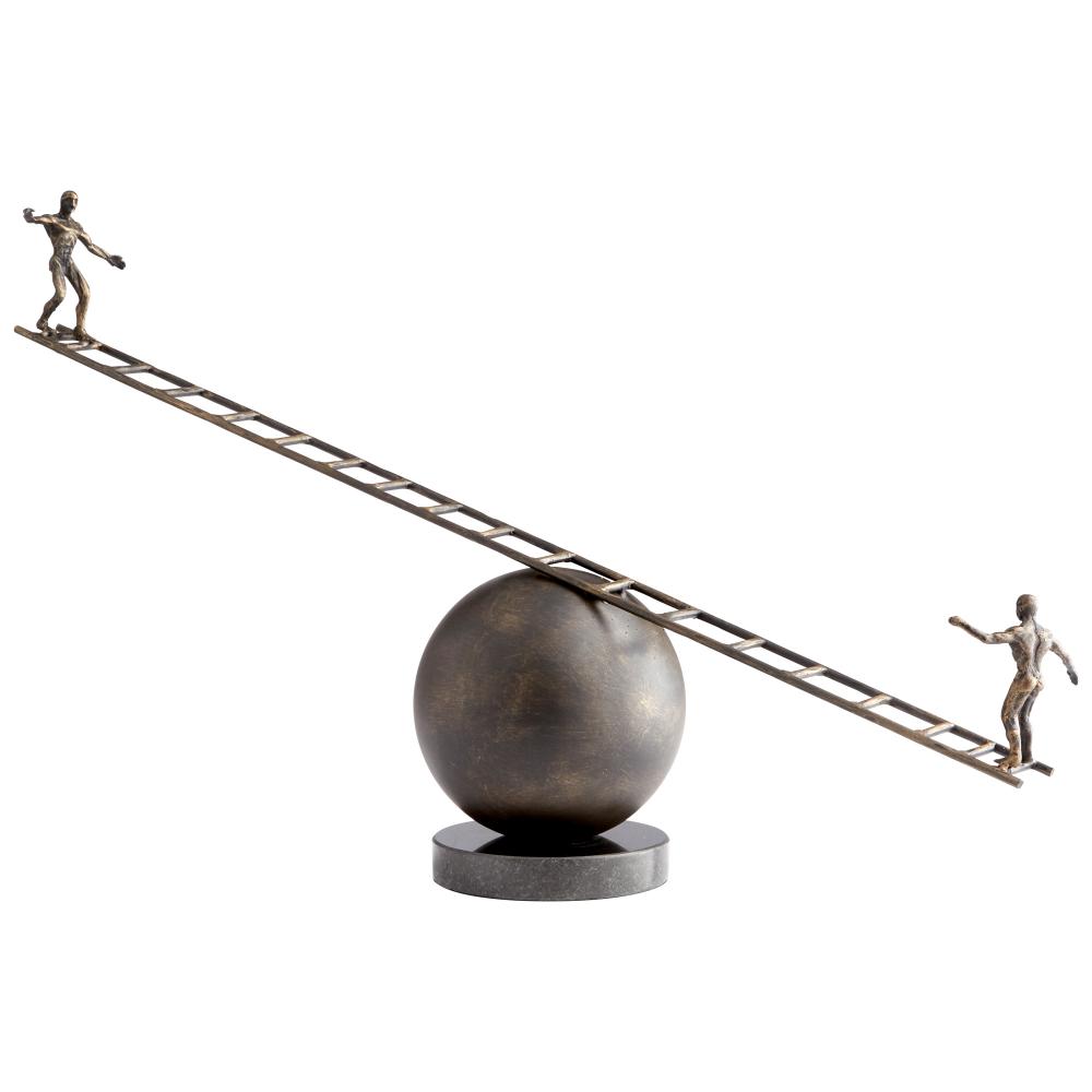 Teeter Sculpture Bronze