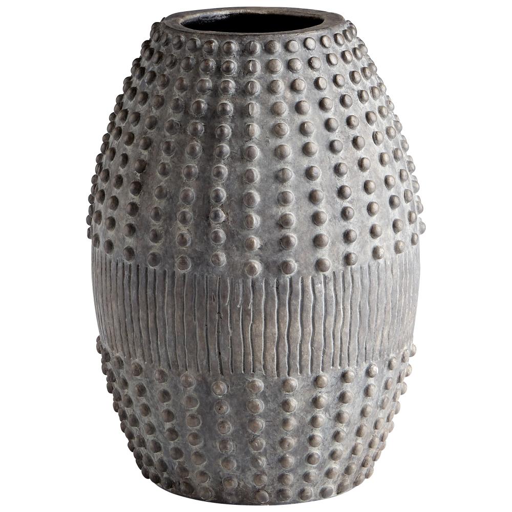 Scoria Vase Gray Small
