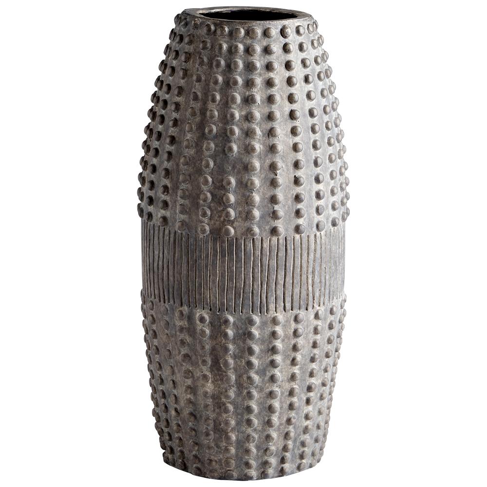 Scoria Vase Gray Large