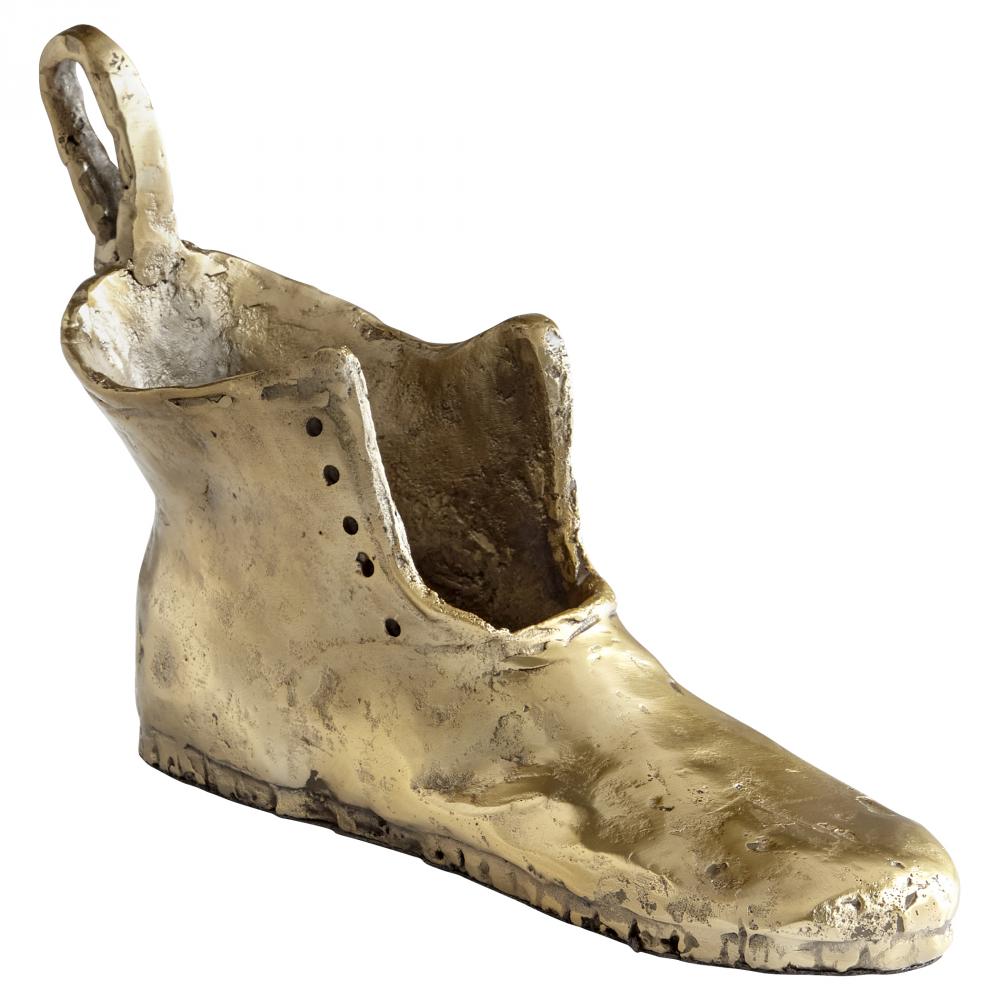 Shoe Token Aged Brass